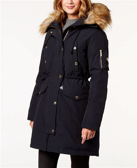 michael kors hooded parka